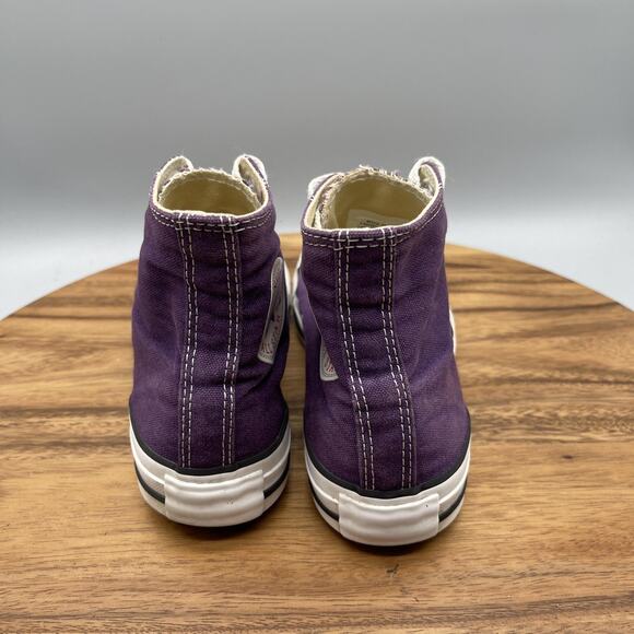 Converse Chuck Taylor All Star Shoes Womens Size 7 Purple High Tops Casual Skate - Picture 4 of 8